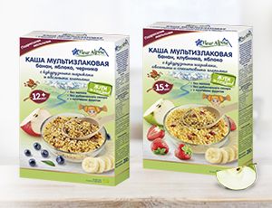 Meet Multigrain cereals for toddlers with the consistency of "muesli"!