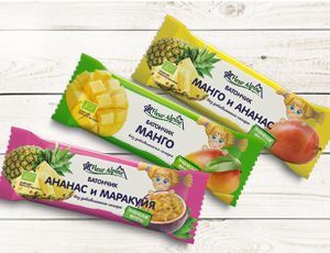 Новые батончики из 100% тропических фруктов от Fleur Alpine!