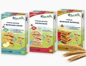 Обновленная линейка детского печенья Fleur Alpine ORGANIC!