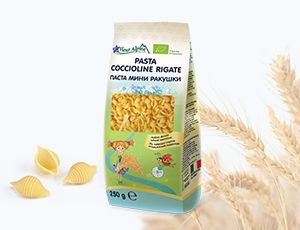 Yeni məhsulla tanış olun - İtalyan pastası Mini Balıqqulağı Fleur Alpine ORGANIC