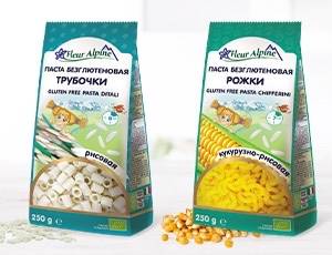 Новая категория – безглютеновая паста для всей семьи